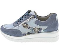 Waldläufer K-Luana sportlicher Schnürer Blau