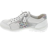 Waldläufer K-Milena Chaussures de sport à lacets Blanc, Blanc /argenté, 37.5 EU X-Large