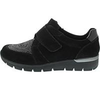 Waldläufer K-Ramona Chaussures Velcro pour femme Noir Taille 9, Noir , 42 EU