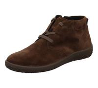 Waldläufer K-Roya Bottines à lacets en nubuck/daim pour femme Marron, marron, 38.5 EU Large