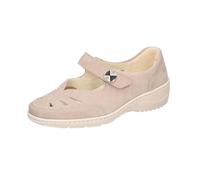 Waldläufer Chaussures pour femme - Ballerine - Mary Jane Kya, Corde beige, 37.5 EU