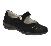 Waldläufer Kya Denver 607309-191-001 Chaussures basses Noir Fermeture Velcro Largeur K, Noir , 40.5 EU