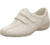 Waldläufer mocassins (trottinette) t.b.25 mm en blanc/blanc combiné, taille 4