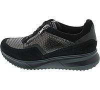 Waldläufer Ortho-Tritt K-Janka 617K01-501-771 Baskets stretch Noir/anthracite Largeur K 617K01-501-771 Noir, Noir , 40 EU Large