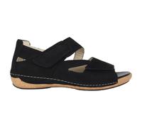 Waldläufer - Sandale confortable et large - Noir - Femme - Chaussures - Noir - Taille: 38 1/2 EU