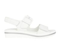 Waldläufer - Sandale en cuir blanc à largeur confortable - Femme - Chaussures - Blanc - Taille: 39 1/2 EU