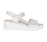 Waldläufer - Sandale femme argentée à largeur confort - Femme - Chaussures - Gris - Taille: 38 EU