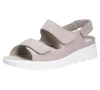 Waldläufer Sandales confortables jusqu'à 30 mm, grises, beige, 42 EU Large