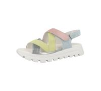 WALDLÄUFER Sandales 'Nele' bleu clair / pomme / rose, Taille 37,5