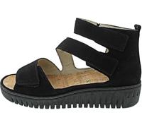 Waldläufer Sandales noires, Noir , 39 EU Large