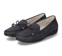 Waldläufer Slipper HESIMA Damen Rauleder BlauTaille:4½