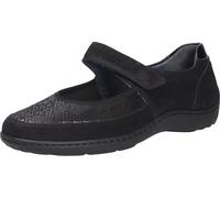 Waldläufer Slipper pour dames, noir(noir), taille 5