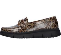 Waldlaufer H-Pina Mocassins en cuir, léopard, 37 EU