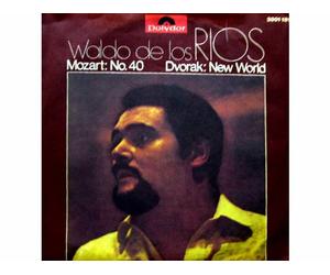 Waldo De Los Rios / Mozart - Dvorak - Mozart: Nr. 40 - Dvorak : New World [Vinyl record Single 7"] [Schallplatte]