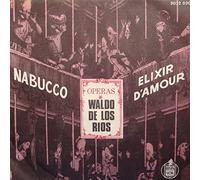 WALDO DE LOS RIOS nabucco/elixir d'amour DE FALLA SP 7" 1973 Hispa Vox VG++