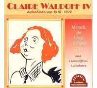 Waldoff, Claire - Mensch, Dir Hangt N..