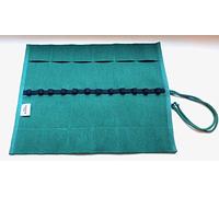 Waldorf Stockmar Trousse à crayons à roulettes Vert foncé