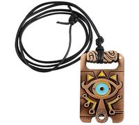Waldspring Collier Sheikah Stone Zelda, Zelda Merch Sheikah Slate, Zelda Breath Of The Wild, Zelda Tears, Zelda Metal Deco Merchandise, Zelda Pendant Decoration, Zelda Eye Necklace