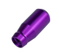 WALEQW Levier Vitesse Bouton Tête Pommeau Levier Vitesse Universel En Alliage D'aluminium 78 Mm Compatible Avec La Plupart Des Véhicules Automatiques(Violet)