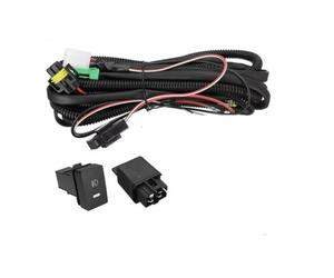 WALEQW Pour Nissan Pour Cube Pour Sentra Pour Juke Pour Rogue Faisceau Câbles Feux Antibrouillard Kit Câblage Prises Interrupteur Contrôleur Feux Antibrouillard