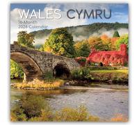 Wales 2026 - 16-Monatskalender: Original The Gifted Stationery Co. Ltd [Mehrsprachig] [Kalender]
