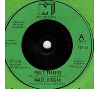 WALES O'REGAN - FOOL'S PARADISE 7 INCH (7" VINYL 45) UK MOUNTAIN 1978