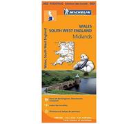 Wales South West England Midlands 1/400 000