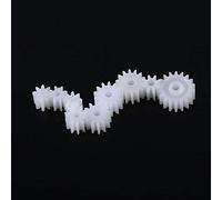 11 PCS Engrenages en Plastique pour Voiture Projet de Robot Bricolage Jeu de Construction Créatif
