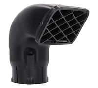 Walfront 1PC Tête de Tuba de Voiture Accessoires de Voiture Universels LLDPE Collecteur de Poussière en Plastique Tête D'admission D'air Filtres de Moteur de Remplacement Protection pour(3.0in)
