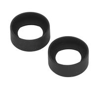 Walfront 2 Pièces Œilleton de Microscope 41mm en Caoutchouc, Protection D'Œil Plat Anti-Dérapant pour Oculaires de 37.5-39mm, Claire