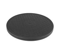 Walfront 25,4 cm à 360 ° Rotatif Heavy Duty Roulements à Billes en Acier Plate-Forme de Support Plateau Tournant de Base pour Moniteur TV Ordinateur Portable Sculptant Noir