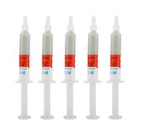 Walfront 5 Pcs Diamant Pâte Abrasive, Meulage de Diamant Pâte de Polissage Rodage Composé Moule Outil de Polissage Ensemble W0.5-W40 320~10000(W1.0# 8000)