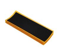 Walfront 50 Pièces Bandes de Poignée de Touche Planche de Bois de qualité Mousse Adhésive Forte Autocollants Antidérapants Noir Mini Bande de Poignées de Planche à Roulettes 110mm X