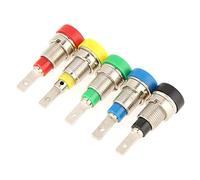Walfront 5pcs Adapteur Connecteur Fiche de Banane de Sécurité 2mm