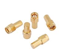 Walfront 5pcs Connecteur Mâle SMA Connecteur Adaptateur coaxial RF Terminateur Correspondant Terminaison 50 Ohm