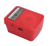 Walfront Adaptateur de Charge sans Fil Rapide 15W pour Adaptateur de Chargeur de Téléphone de Batterie 18V avec Ports USB DC Type C Protection de Surcharge Intelligente