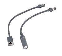 Walfront Adaptateur SPX à RJ45 pour la Génération 3, Extension de Câble Satellite à L'épreuve de l'eau 1200 Mbps Taux de Transfert pour Le Matériau en Cuivre en Caoutchouc Intérieur et