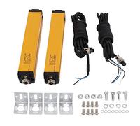 Walfront Barrières Immatérielles de Sécurité Capteur de Grille de Sécurité Pas de Faisceau 20mm Commutateur de Capteur de Barrière Immatérielle Infrarouge pour Ligne de Production