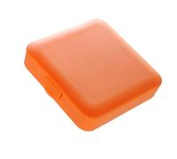 Walfront Boîte de Rangement de Serviette Hygiénique de Grande capacité Portable à Grande capacité pour Les Accessoires d'organisation de Mère avec Une Boucle Simple pour Un Stockage Sûr (Orange)