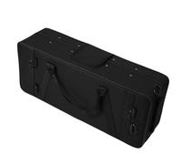 Walfront Boîte de Rangement de Trompette Portable, étui en Tissu Oxford avec Plusieurs Compartiments pour les Musiciens Itinérants