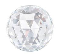 Walfront Boule de Cristal Clair Boule Verre Boule de Cristal a Facettes Prisme Boule pour la Décoration de la Maison Feng Shui 60/80mm (80MM/3.15in)