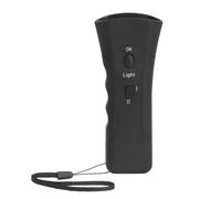 Walfront Butée d'écorce à ultrasons pour chien avec LED Poignée ergonomique