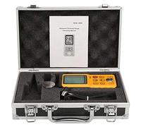 Walfront Capteur Intelligent AR860 Jauge d'Épaisseur à Ultrasons Numérique avec Écran LCD et sonde de Mesure 1,0-300,0 mm (Acier)