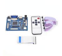 Walfront Carte Contrôleur VGA LCD VGA 2AV, Carte de Pilote D'inversion, Supports de Moniteur D'ordinateur pour 7 Pouces AT070TN92