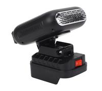 WALFRONT Chauffage Portable avec Batterie de 90 Degrés 2 Températures pour BL1850 BL1840 BL1845 BL1815 BL1820 BL1860B, Travail Calme pour le Travail ou la Bonne Pause pour les Petites Pièces