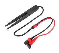 Walfront Clamp/Holder d'essai de Puce pour Multimètre, Outil de Mesure de la Carte de Circuit imprimé en Cuivre en Plastique pour les Composants SMD des Condensateurs Résistants