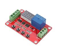 Walfront Comparateur de Tension Numérique Mesure de Tension 12V/24V Rouge DVB01