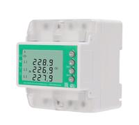 WALFRONT Compteur D'énergie Intelligent Disjoncteur WiFi 3 Phases 4 Fils Protecteur de Surtension Moniteur d'électricité 80A Télécommande Minuterie