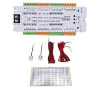 Walfront Contrôleur de Lumière D'escalier à LED, 32 Ports de Groupes avec Système Anti-court-circuit et Anti-fuite, Temps D'éclairage à Vitesse Réglable, pour Lumières de Marche