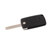 Walfront Coque de Protection pour clé de Voiture, Matériau ABS de qualité Supérieure, Look élégant pour Les Utilisateurs de Porte-clés de Voiture Modèle 107 207 307 308 SW 407 607 C4 Grand (Lames